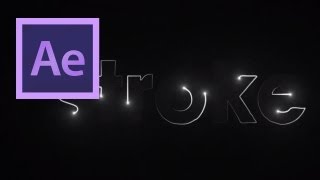animate stroke text after effects